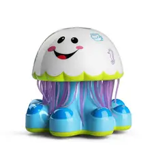 Детская электронная форма Медузы светильник, музыкальная история, развивающая игрушка, имитирующая домашних животных с универсальным колесом