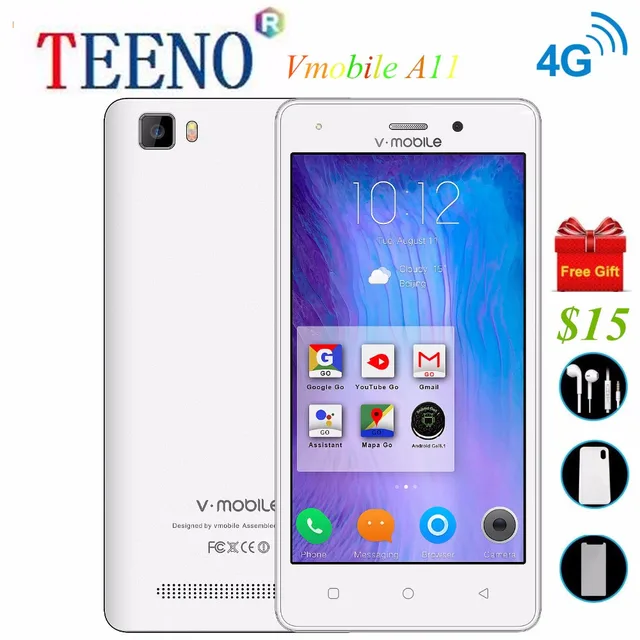 Best Price TEENO Vmobile A11 4G LTE Octa-core Unlocked Smartphone Android 8.1 16GB 5.0"Dual Sim 8MP Dual Camera Cell phone Best Price TEENO Vmobile A11 4G LTE Octa-core Unlocked Smartphone Android 8.1 16GB 5.0"Dual Sim 8MP Dual Camera Cell phone