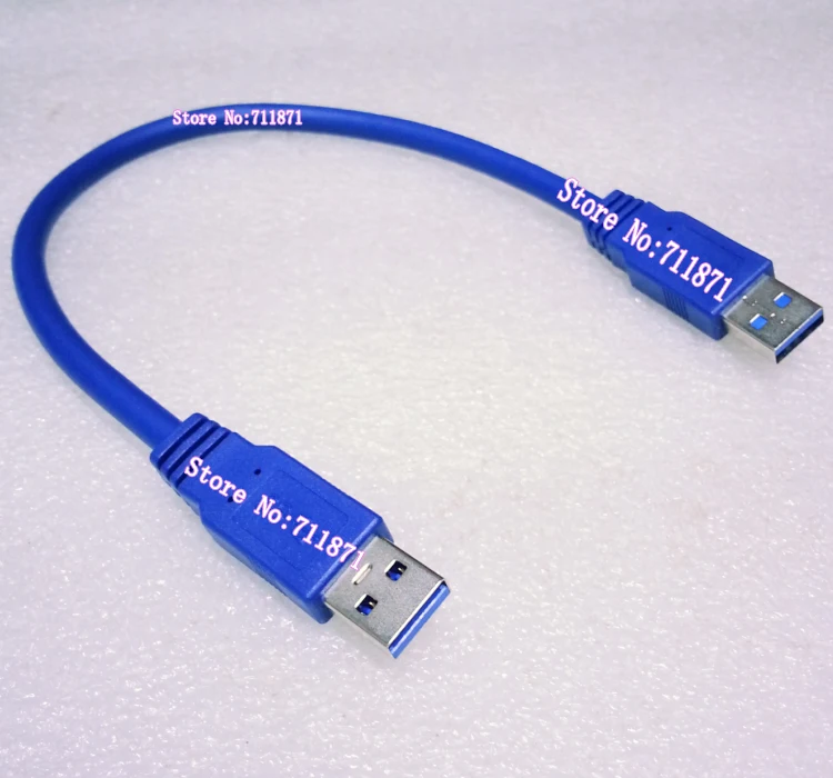 30cm Short Pure copper Coarse wire diameter Male to Male USB3.0 Extension cord AM USB3 USB3.0