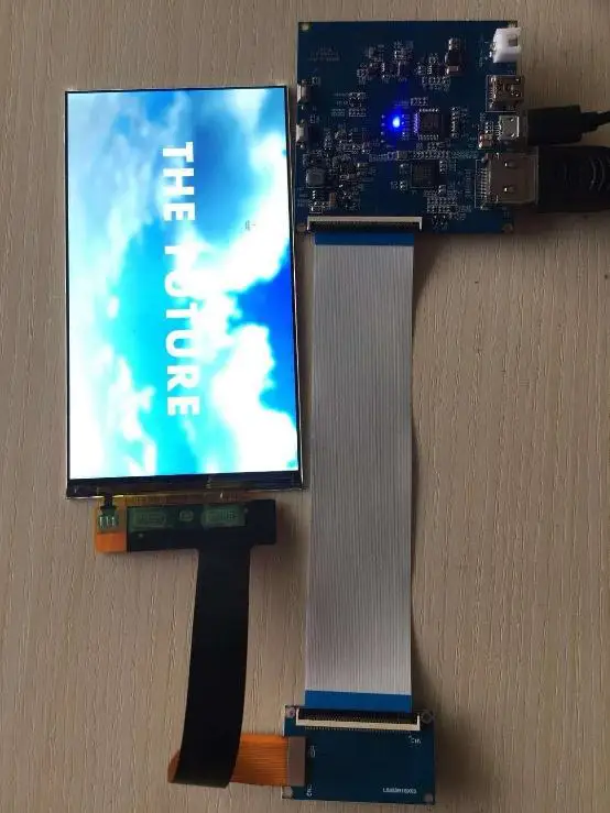 5,5 дюймов 2K ЖК-экран 2560x1440 LS055R1SX03 дисплей с HDMI к MIPI плата контроллера для WANHAO D7 3d принтер детали проектора