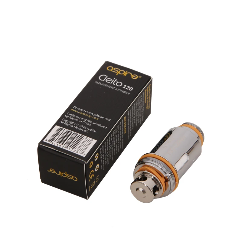 Aspire Cleito 120 Coils The Newest Authentic 0.16ohm Replacement Atomizer Heads for 100-120W Aspire Cleito 120 Tank 03