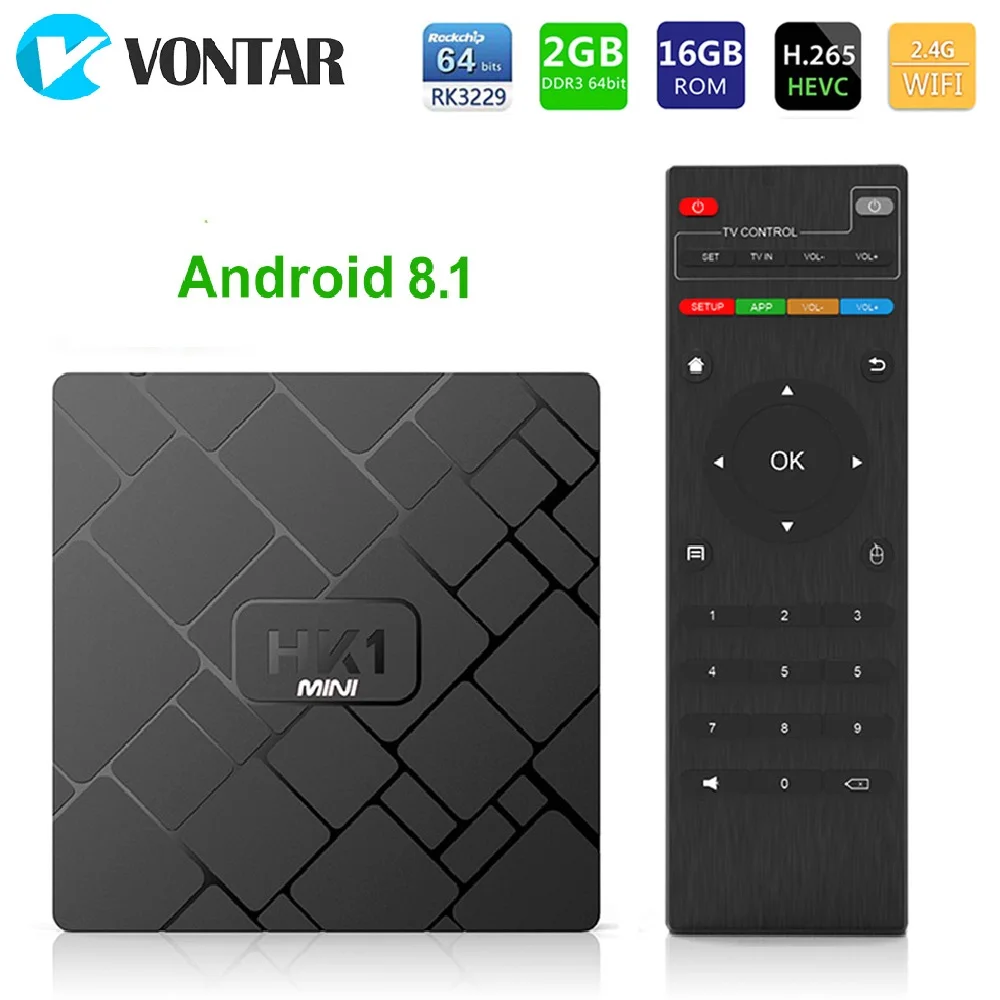 HK1 mi ني الروبوت 8.1 مربع التلفزيون الذكية Rockchip RK3229 رباعية النواة 2 GB Ram 16G Rom H.265 2.4G Wifi 4 K TVbox HD مشغل الوسائط pk mi مربع s HK1 mi ني الروبوت 8.1 مربع التلفزيون الذكية Rockchip RK3229 رباعية النواة 2 GB Ram 16G Rom H.265 2.4G Wifi 4 K TVbox HD مشغل الوسائط pk mi مربع s