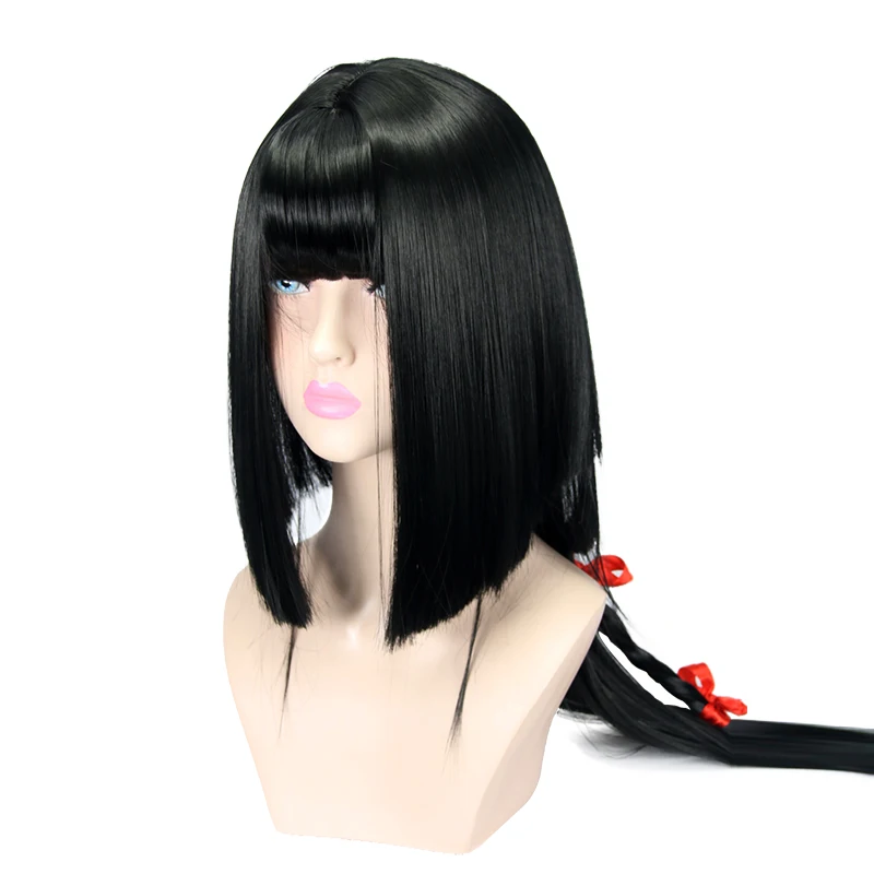 

HSIU Yanyanluo Cosplay Wig Onmyoji black plait braid Costume Play Wigs Halloween Costumes Hair free shipping NEW High quality