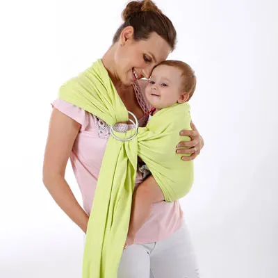EGMAO BABY Infant wrap натуральный хлопок рюкзак для ребенка слинг рюкзак Слинг с кольцами новорожденных до 35Lbs - Цвет: HB0004