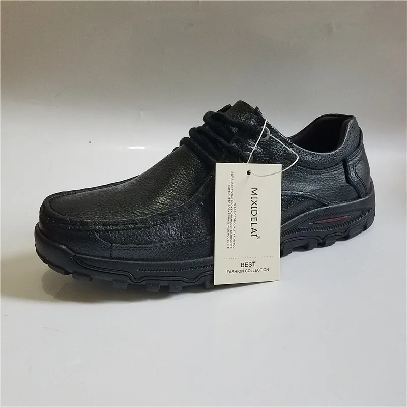 Men's Handmade Genuine Leather Shoes Slip on Comfort Business