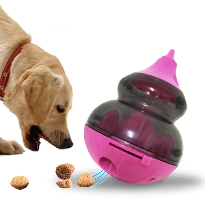 Dropshipping Dog Pet Toys Ball Tumbler Interactive Dog Bite Toy Dogs Leak Chew Products For Dogs
