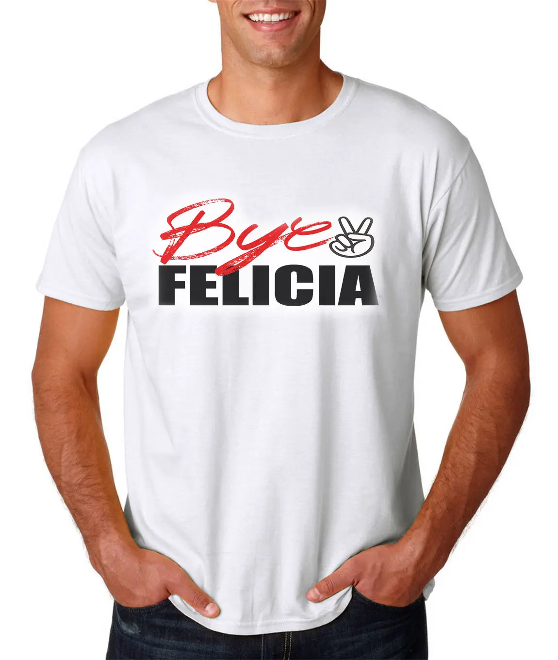 Модная крутая Мужская футболка Bye Felicia Ice Cube NWA Straight Outta Compton Friday Dr. Dre Eazy E 2019|men