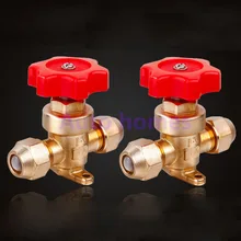 Мембранный клапан ручной кондиционирование воздуха Охлаждение винт сварная трубка через запорные штуцеры