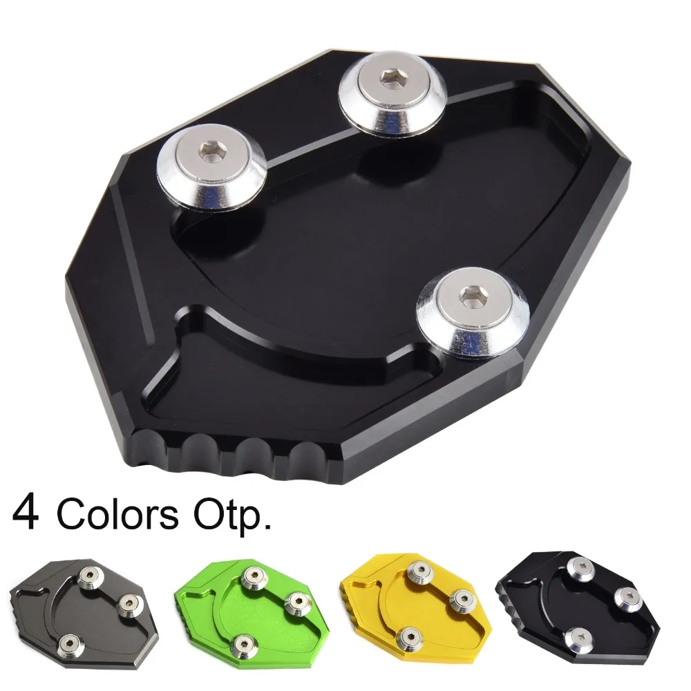 Enlarge Kickstand Side Stand Pad Plate For Kawasaki Ninja ZX14R ZX14