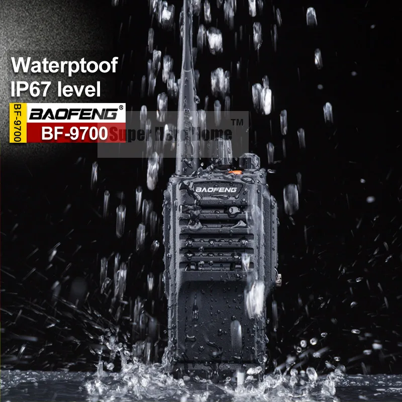 Baofeng BF-9700 Portable Walkie Talkie 8W UHF IP67 Waterproof Scanner Two Way ham Radio Professional Comunicador Transceiver Baofeng BF-9700 Portable Walkie Talkie 8W UHF IP67 Waterproof Scanner Two Way ham Radio Professional Comunicador Transceiver