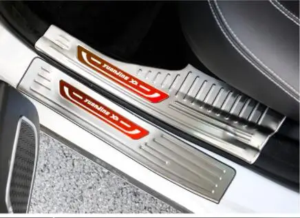 Suitable for special decoration of 18 year  for Geely Yuan Jing X3 Threshold Welcome Scooter Protective Plate Modification