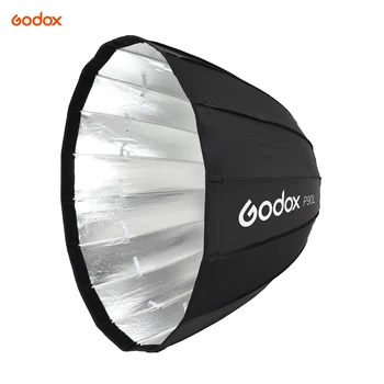 

Godox P90L 90cm Deep Parabolic Softbox with Bowens Mount Adapter Ring for Bowens Mount Studio Monolight Flash Light