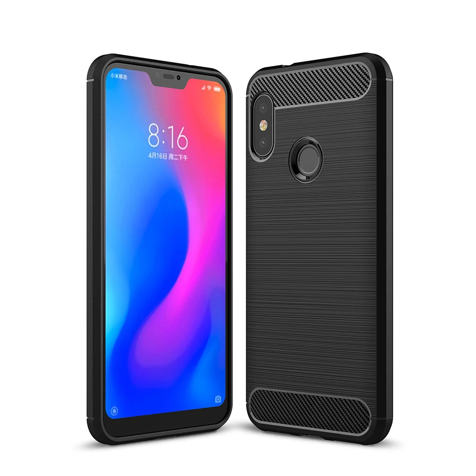 TOMKAS Carbon Fiber Phone Case For Xiaomi Redmi 6 Pro TPU Soft Case For Xiaomi Redmi 6 6A Silicone Cover Coque Fundas Carcasa    (14)