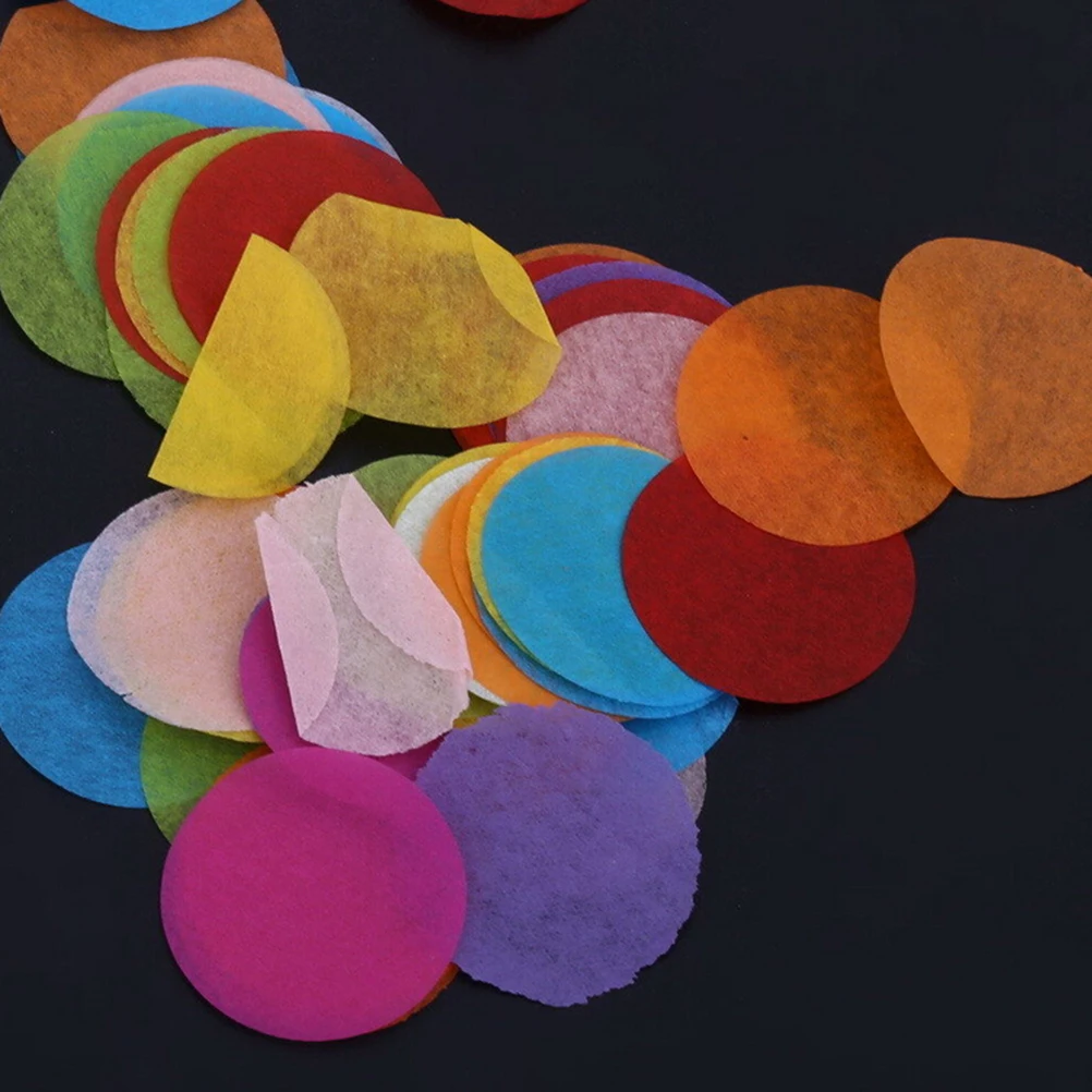 Украшение стола в форме круга Свадебные разбрызгиватели конфетти из папиросной бумаги Boda день рождения наполнители для пиньяты 900 шт/1 мешок