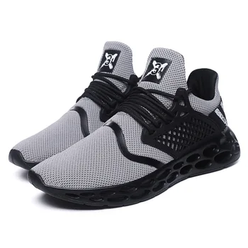 

Stylish Four Seasons Running Shoes For Men Air Breathable Lightweight Sports Shoes Black Red Male Gym Sneakers Betis Zapatillas