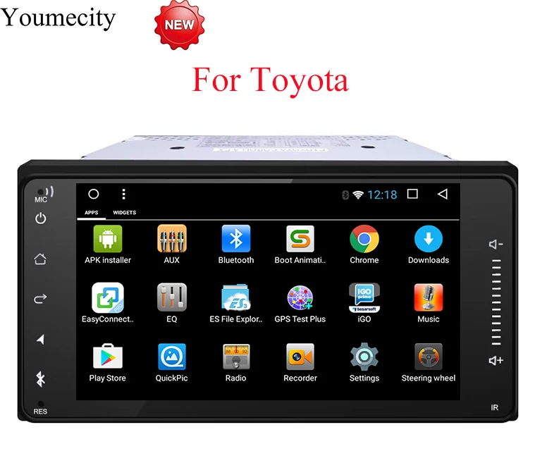 

Youmecity Car DVD Video Player GPS Radio for Toyota Ractis Camry allion Camry Prado Avensis Auris Prius wish Yaris highlander