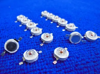 

Hot sale 200PCS 3W Deep Red High Power 660NM Plant Grow LED Emitter Without Base for Cabinet/Tank/Aquarium