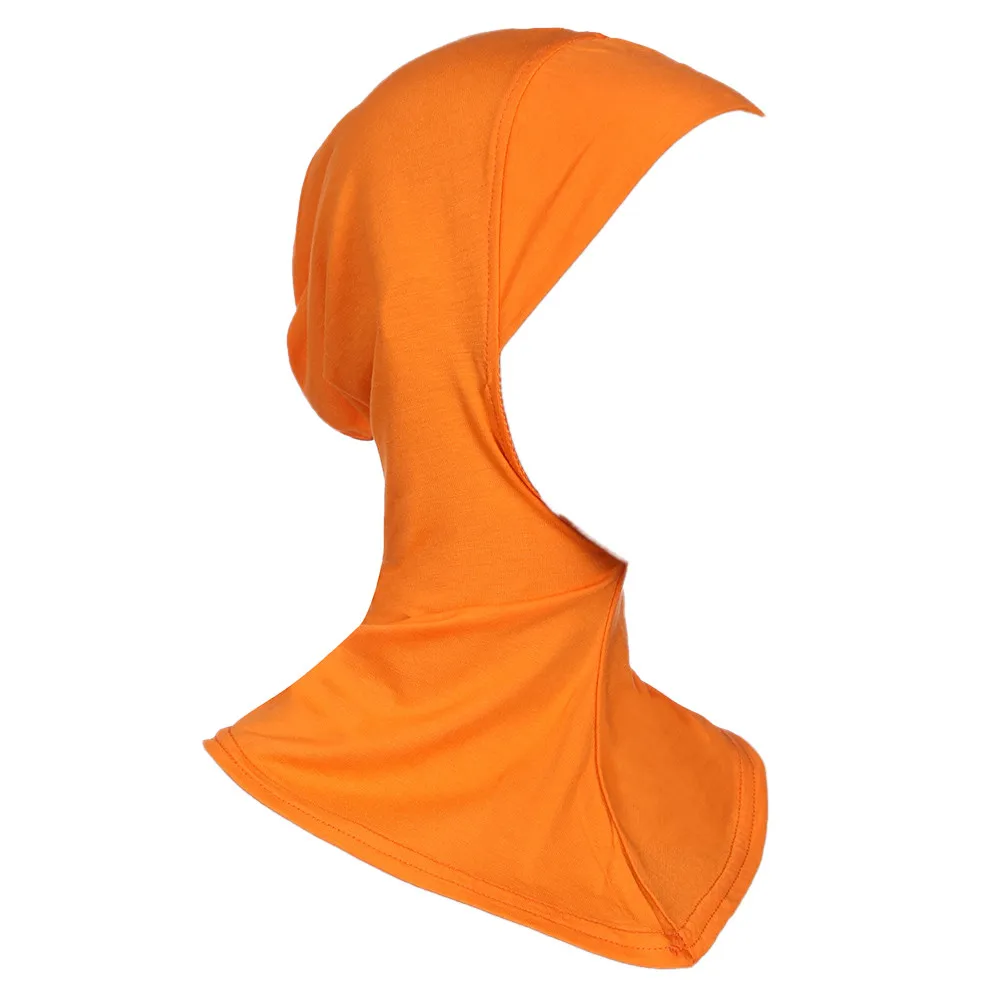 Мусульманский Эластичный Тюрбан, Женская повязка на голову, Шапка-бини, банданы, шарф, повязка на голову, головной убор, шапка для тренировок, PJ0822