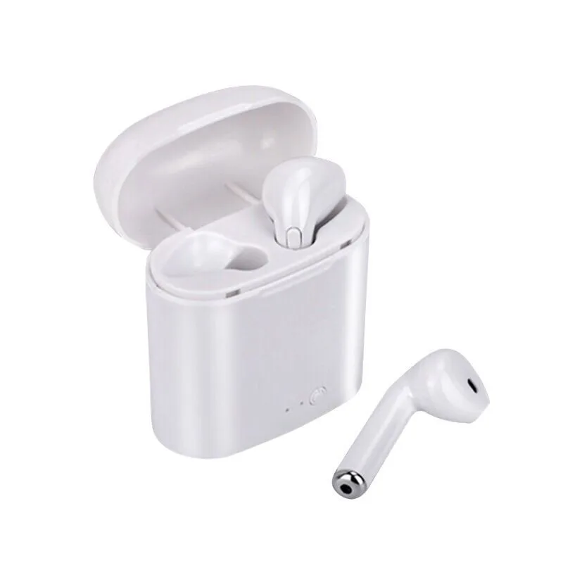 XINGDOZ 1 pair i7 tws Mini Bluetooth Earphone Wireless Earphones With Charge Box Sport Stereo with mic For iphone X For Andriod XINGDOZ 1 pair i7 tws Mini Bluetooth Earphone Wireless Earphones With Charge Box Sport Stereo with mic For iphone X For Andriod