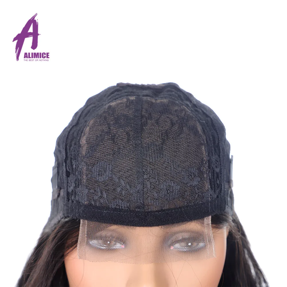 Alimice Hair Body Wave Lace Human Hair Wigs For Women Pre Plucked Brazilian Remy Hair 44 Lace Wigs With Baby Hair 8-24inch (7)