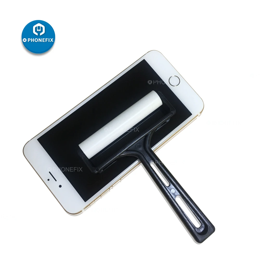 PHONEFIX Высокое качество 8 см силиконовый ролик ЖК-экран поляризация Пленки Инструменты для мобильного телефона планшета Чистый ЖК-экран инструмент для ремонта