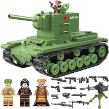 Cheap NEW 818 PCS Military Soviet Russia KV 2 Tank Vehicle Army Building Blocks Soviet Army Soldier Figures Weapon Bricks Toys Cheap NEW 818 PCS Military Soviet Russia KV 2 Tank Vehicle Army Building Blocks Soviet Army Soldier Figures Weapon Bricks Toys