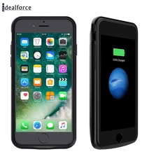 5000/7200 мАч портативный блок питания резервного копирования Внешнее зарядное устройство зарядный защитный чехол для батареи Чехол для iPhone 7/6 6S 8 Plus