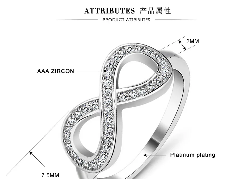 Personalized Family Birthstone Ring - Sterling Silver Infinity Ring With 1-6 Simulated Stones, Custom Engraving