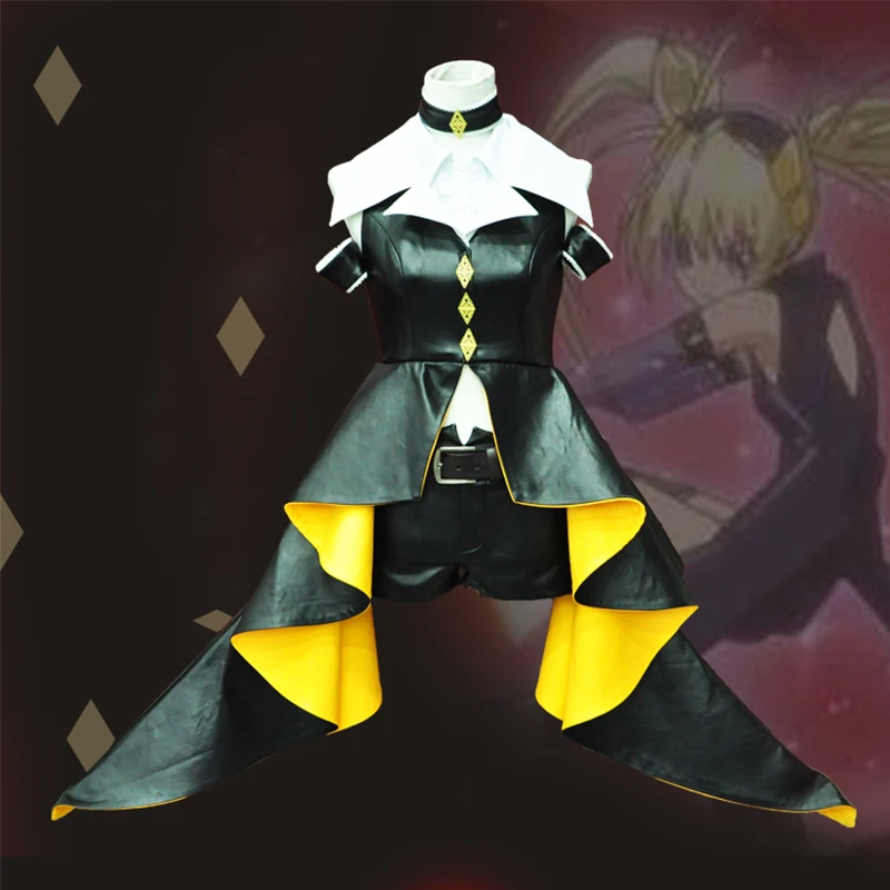 Аниме! Shugo Chara Tsukiyomi Utau Темный драгоценный камень униформа косплей костюм