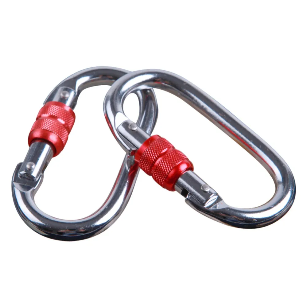 

Yoga Hammock Buckle Accessories Climbing Lock O-type Climbing Buckle Runway Ring Mountaineering Hook Escape Rope Safety Hook
