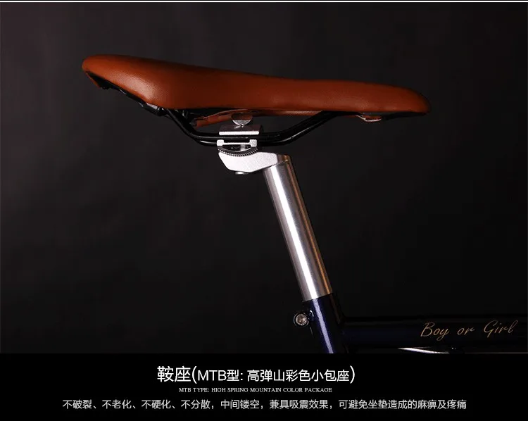 Clearance Road Bicycle Fixed Gear Bike 49cm Completed 14 speed Road Bicycle Retro bike frame plating framee 27 Clearance Road Bicycle Fixed Gear Bike 49cm Completed 14 speed Road Bicycle Retro bike frame plating framee 27