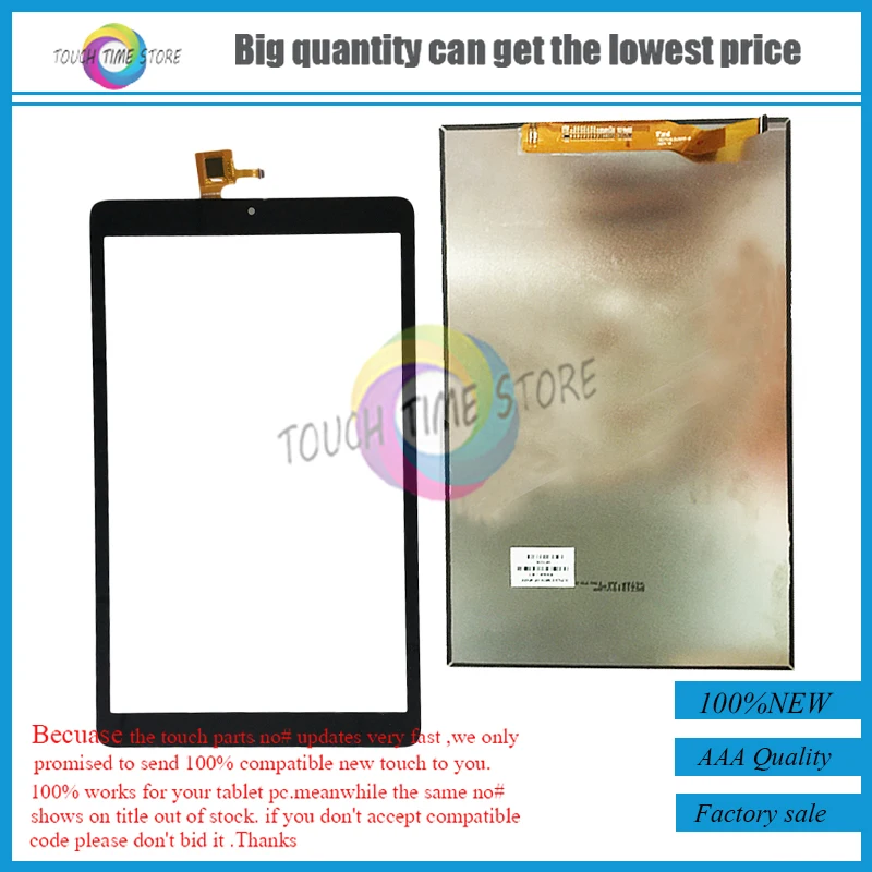 

For 10.1" Alcatel OneTouch Pixi 3 (10) 3G 8080 8079 Tablet Capacitive touch screen panel lcd display Digitizer Glass Sensor