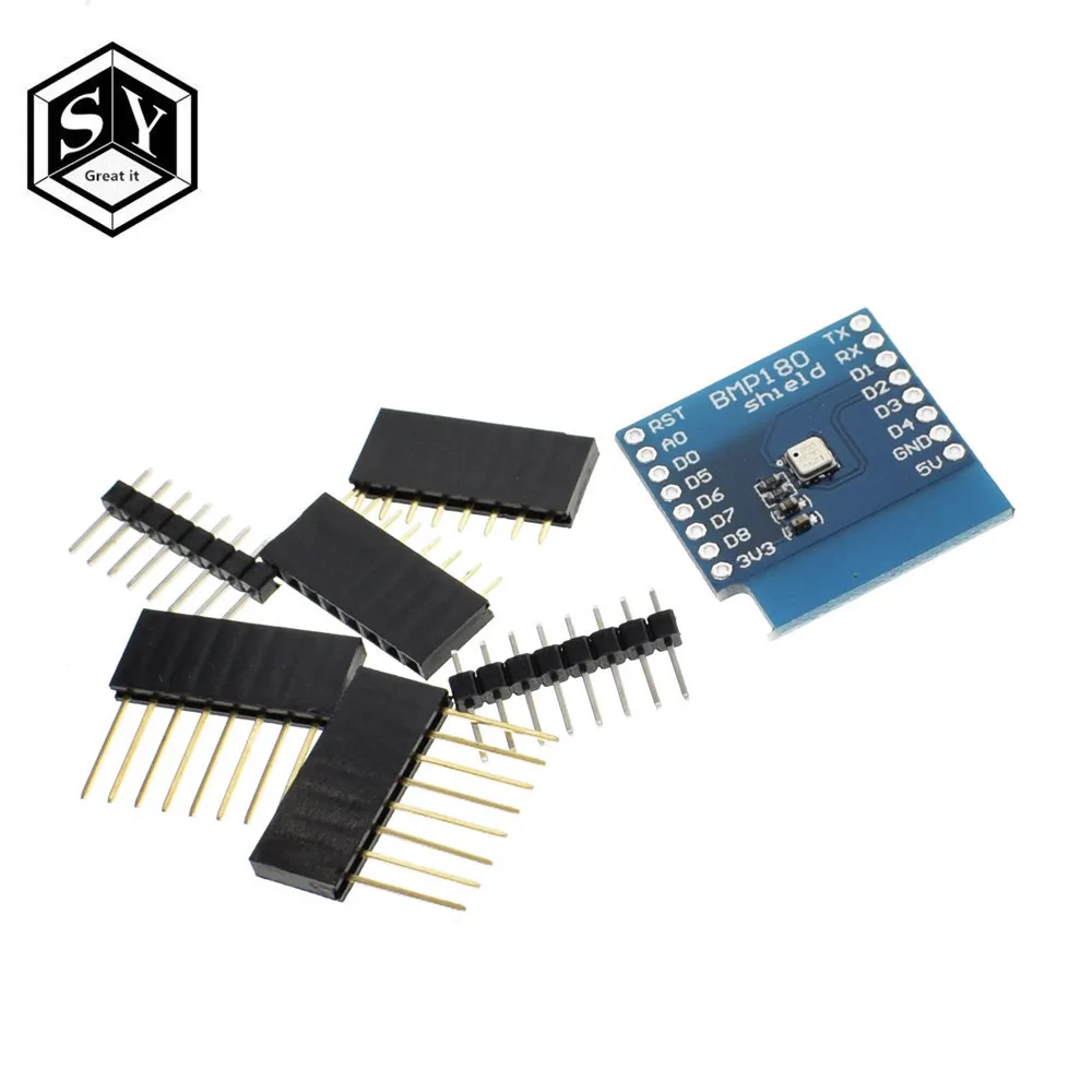 

1PCS Great IT BMP180 Replace BMP085 Digital Barometric Pressure Sensor Module FOR D1 mini WIFI extension board learning board