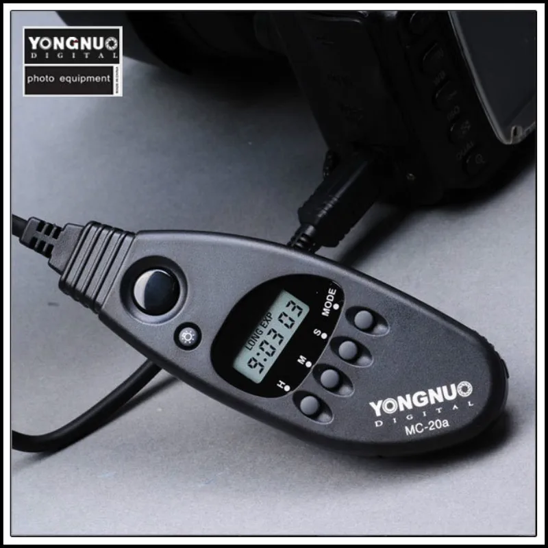 Yongnuo Hot MC 20a C1 Wired Remote Control Timer Shutter for Canon 1100D 600D 550D 500Din
