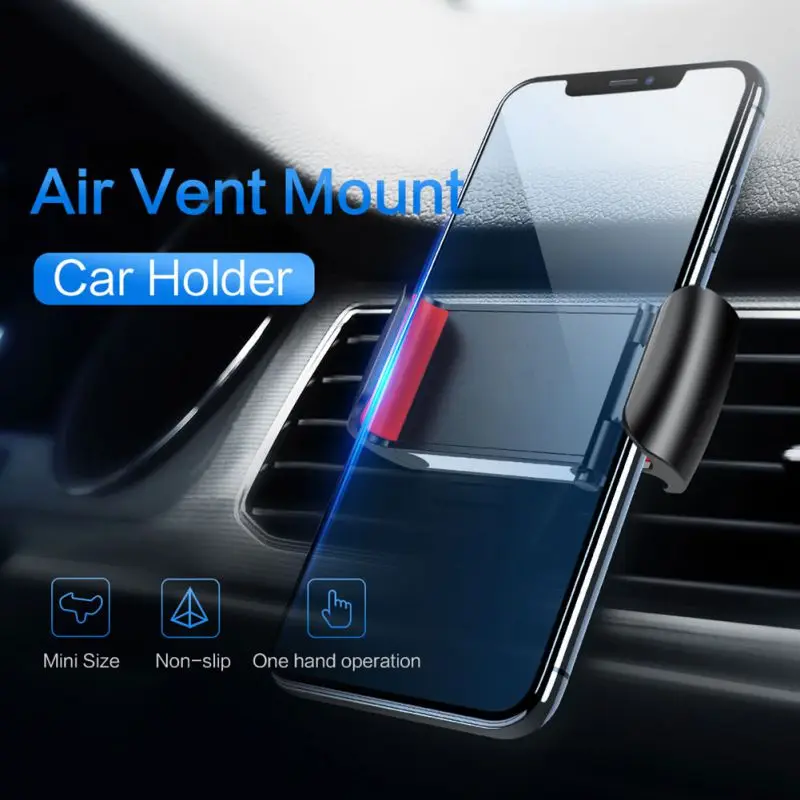 Автомобильный держатель для телефона Xiaomi iPhone X 8 Plus Air Vent Автомобильный держатель для телефона в автомобиле подставка для мобильного телефона telefon tutucu