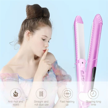 

30W Electric Hair Straightener Professional Hair Straightening Iron Flat iron Household Travel Hair Styling Tool 110~220V P42
