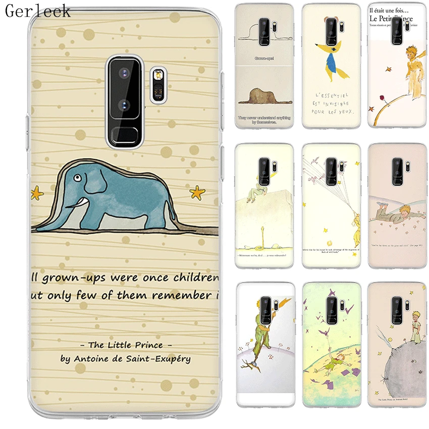 Чехол Desxz Little Prince для Samsung Galaxy A3 A5 A6 A7 A8 A9 A10 A30 A40 A50 A70 защитный чехол | Мобильные