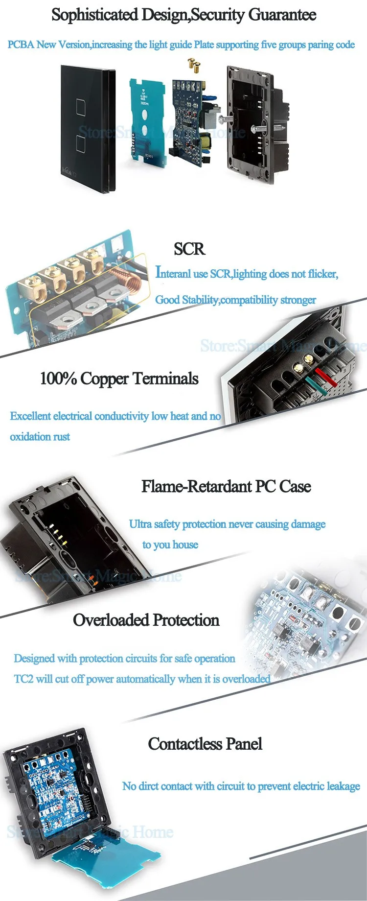 Комплект сигнализации Broadlink Rm Pro+ S1C+ настенный выключатель TC2+ розетка Sp Mini3, беспроводной пульт дистанционного управления WiFi/RF/IR для автоматизации умного дома