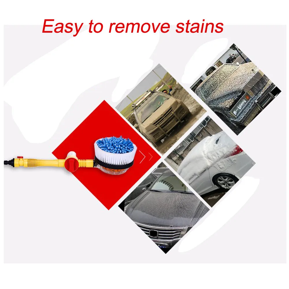 Portable Automatic Rotary Wash Brush Cleaning Foam Adjustable Cleaning Tool For Dropshipping or Wholesale #WL1