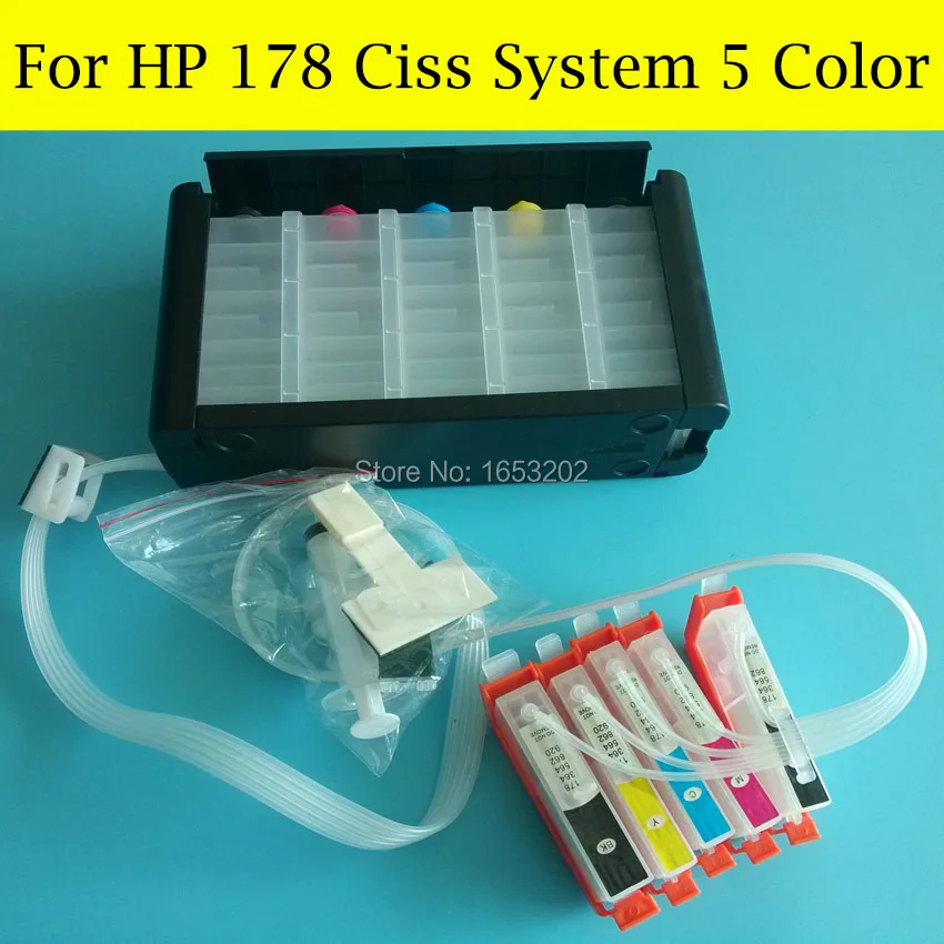 For HP 178 CISS 5 Color 2