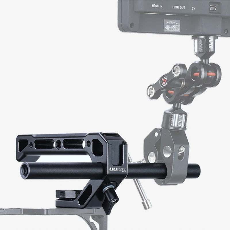 Ручка держатель UURig DSLR с быстроразъемной рукояткой Arca 4 крепления для холодной