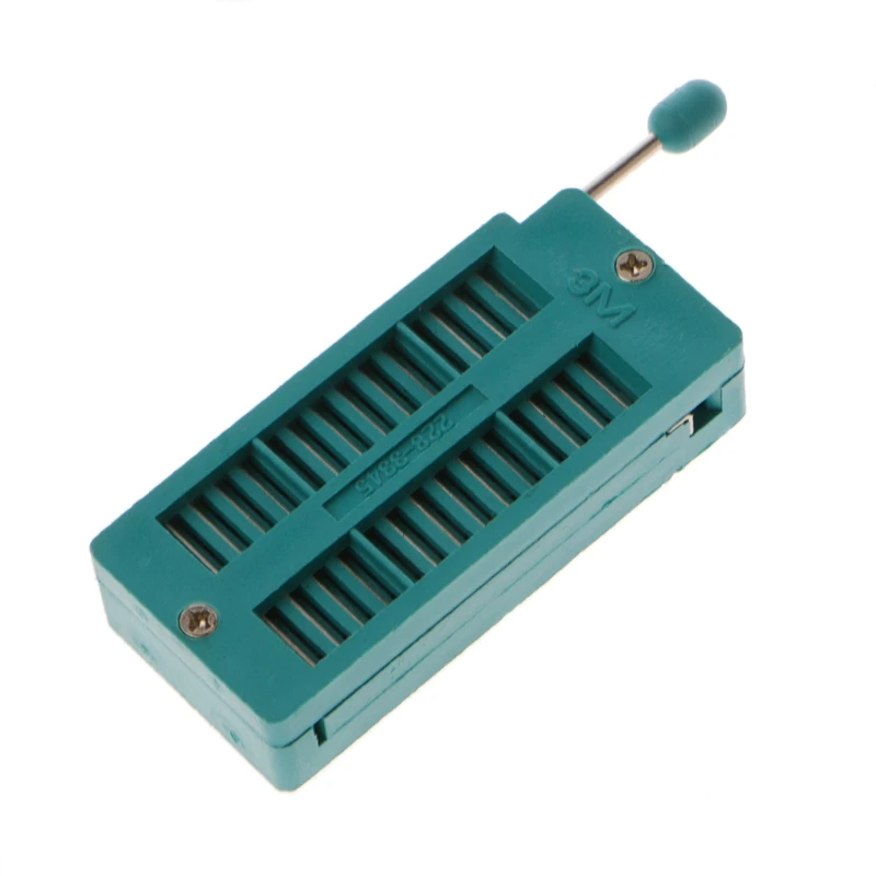 16 20 24 28 40 P Pin 2,54 мм Зеленый DIP Тест Универсальный ZIF IC Разъем сварочного типа