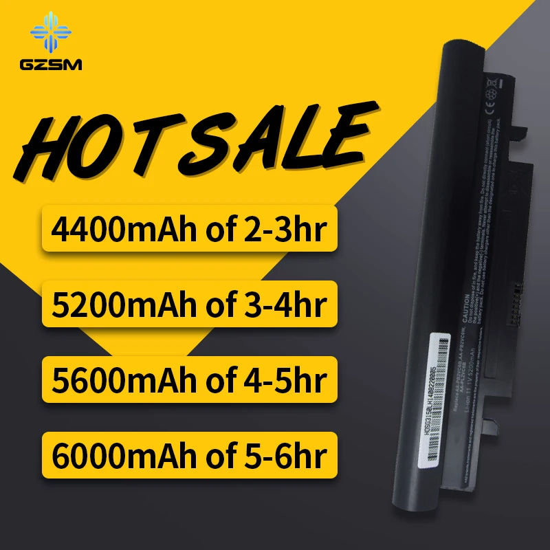 HSW 6 элементная батарея для samsung N150 N143 N145P AA-PB2VC6B AA-PB2VC6W AA-PB2VC6W/B AA-PL2VC6B/E AA-PL2VC6W/E AA-PL2VC6B