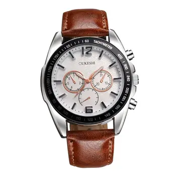 

30M Waterproof New Luxury Brand Men Army Military Wrist Watches Men's Quartz Clock Male Leather Sports Watch Relogio Masculino