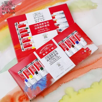 

Winsor & Newton Fine Oil Colour Set 12 Colors 18 Colors Oil Paint 12ml