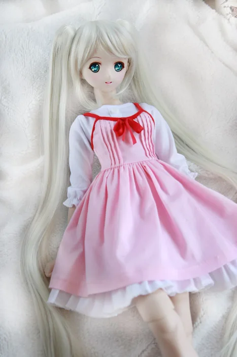 Новинка костюм с юбкой и подтяжками для косплея Miyazono Kaori 1/3 1/4 BJD COS SD DD MSD/MDD Одежда