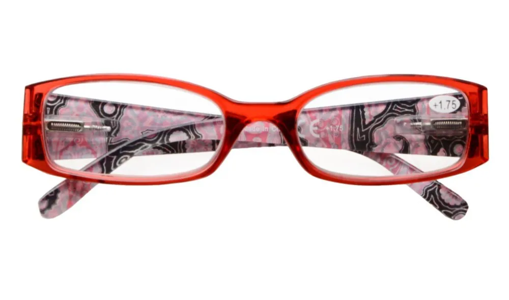 R040A Eyekepper 5-Pack весенние петли Тигр узорчатые дужки очки для чтения включает солнцезащитные очки женщин+ 0,50-+ 4,00