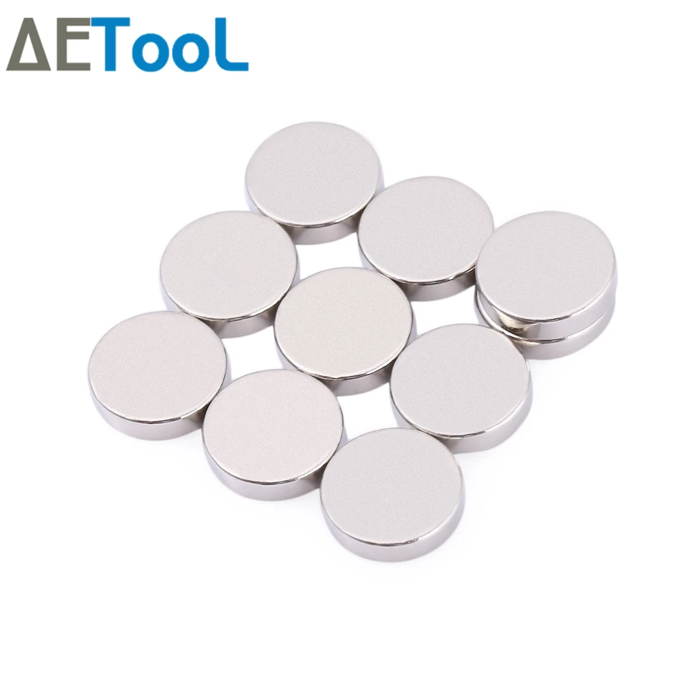 Aecool 20 шт. маленький мини магнит 10x1 5 12x1 12x2 15x1 мм неодимовый постоянный N35 NdFeB супер
