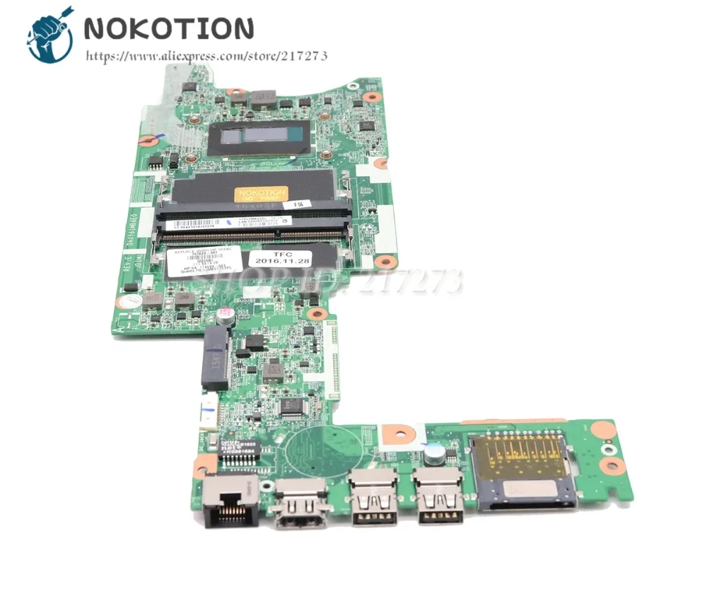 NOKOTION 767821-001 767821-501 ل جناح HP 13-A X360 اللوحة المحمول I3-4030U CPU DDR3L DA0Y61MB6E0