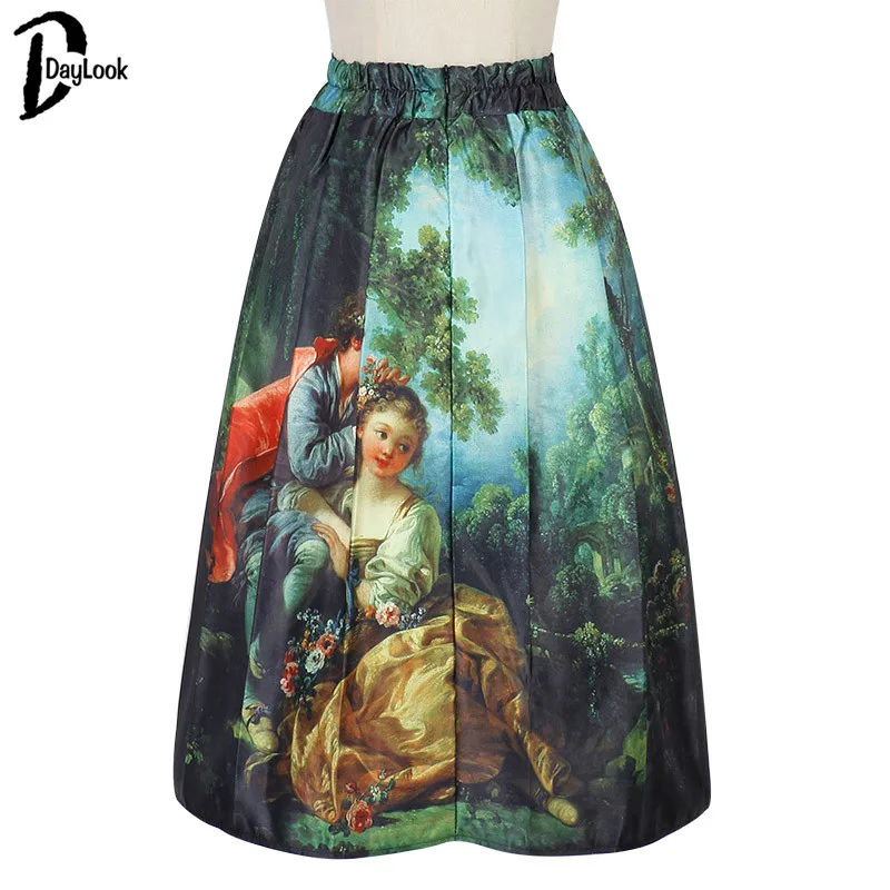 DayLook Summer Style 2016 Pleated Skirt Baroque Vintage